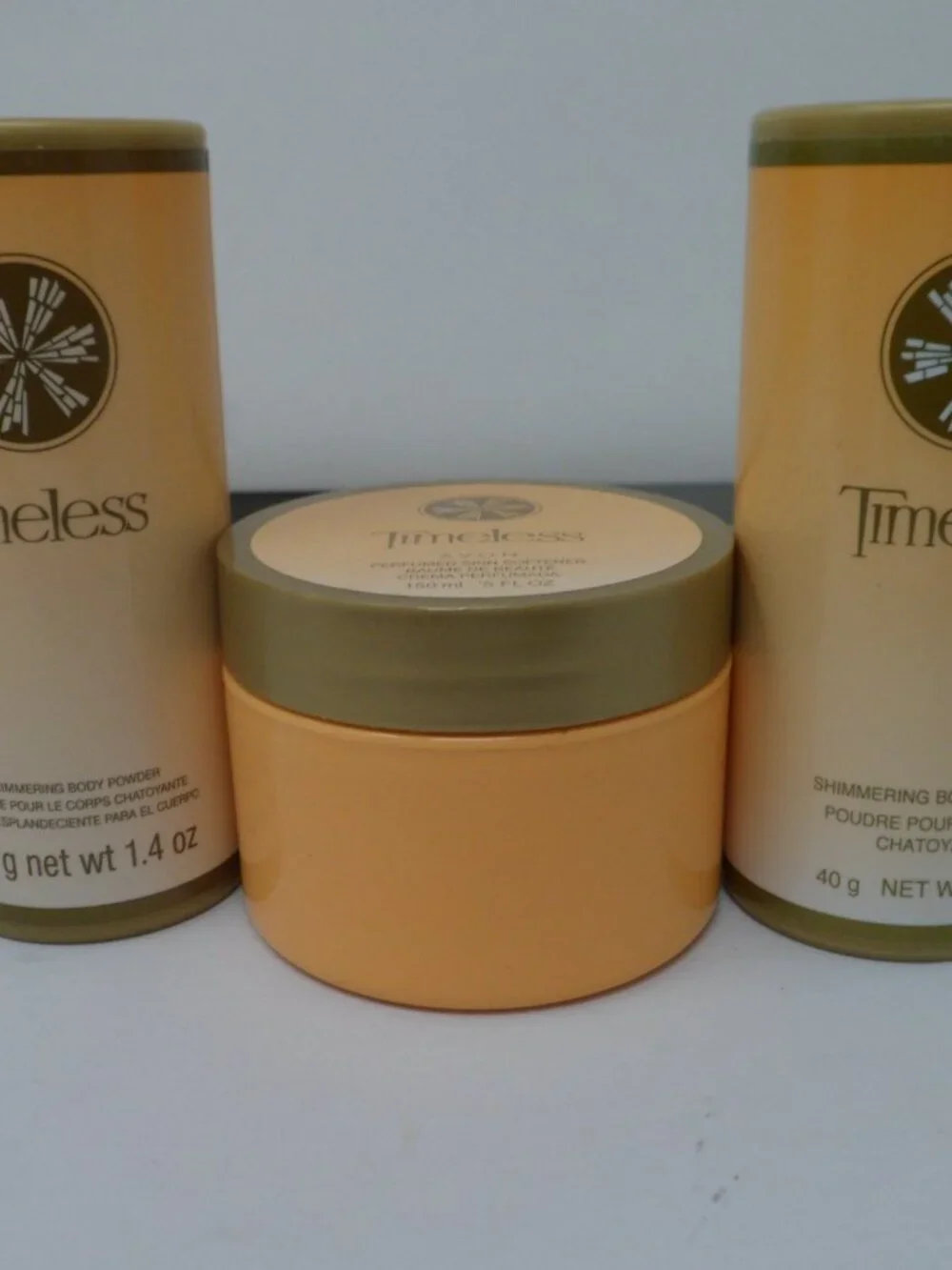 Avon Timeless Skin Softener (1) & Body Powder (2)